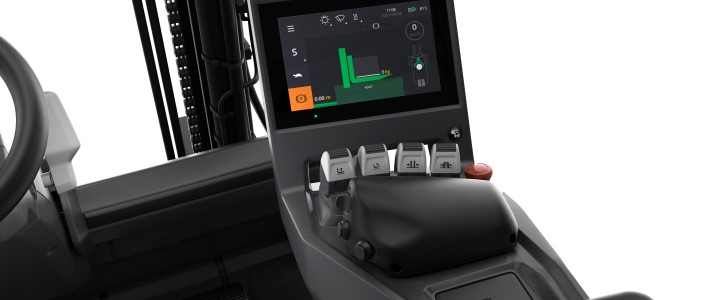 Toyota Traigo48 electric forklift minilever controls